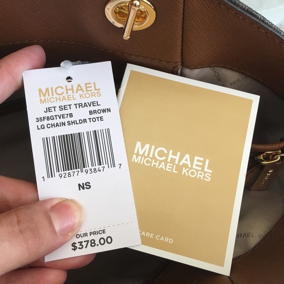 Last one✨Michael Kors LG chain tote shoulder bag - Picture 7 of 8